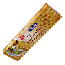 Manji Cream Crackers Biscuit 160g